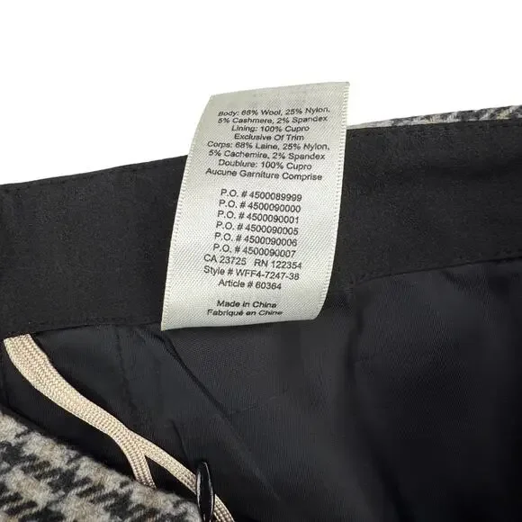 WILFRED Aritzia Essonne Wool Cashmere Blend Mini Skirt Sz 0 - Picture 7 of 9